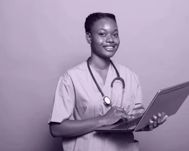 portrait-african-american-practitioner-nurse-smiling-camera